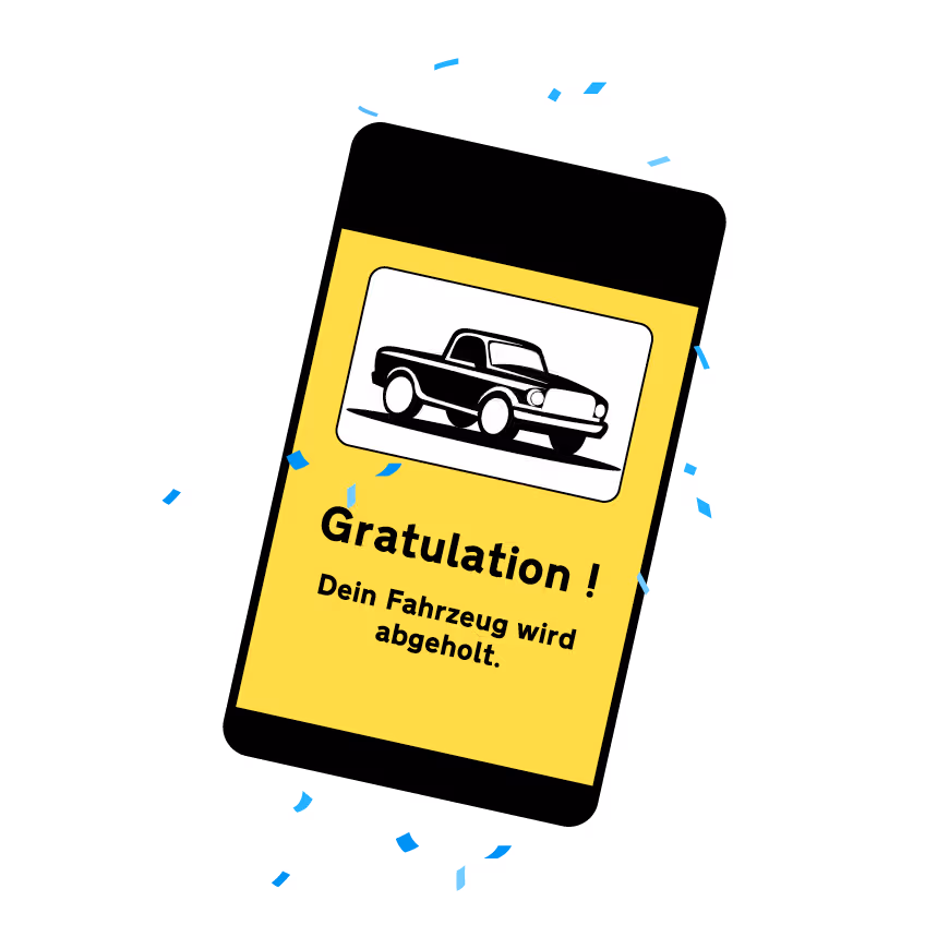 Auto Varkauft Cartoon